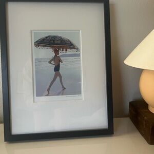 Parisian Girl Framed Art Print